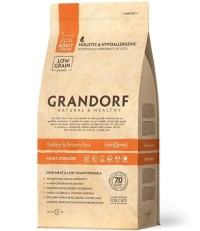 Grandorf Adult Sterilised сухой корм для стерилизованных кошек с индейкой 2 кг.  